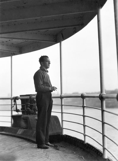 Vittorio Vidali During a Trip Near Moscow, Soviet Union, 1930 by Tina Modotti